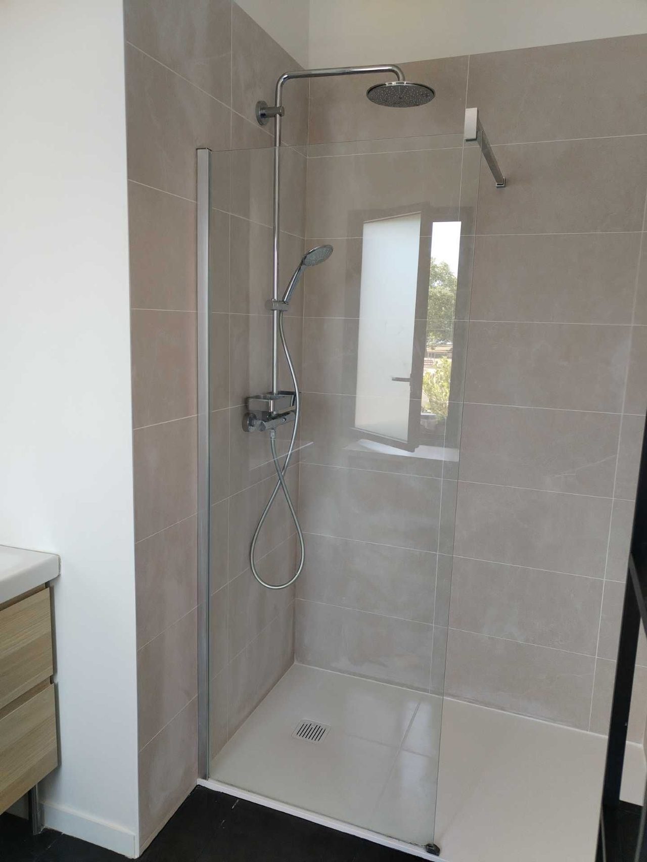 Douche à l'italienne rénovée par FGA